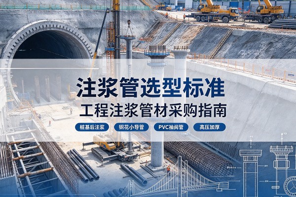即墨注浆管选型标准