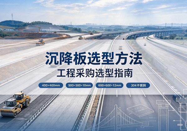 即墨沉降板选择方法